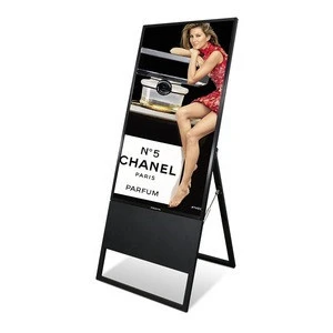 Floor Stand Advertising Signage Board LCD Window Display Screen Ultra Thin Advertisement Player With 32 inch 43 inch