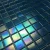 Import fluorescent glass mosaic tile for swimming pool shinning blue material sparkle mosaic for bathroom wall and floor from China