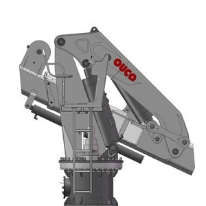 Foldable Crane Ship Deck Hydraulic Folding Boom Crane
