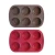 Import Food Grade Nonstick Round Mini 6 Cup Silicone Muffin Baking Pan from China