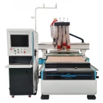 four spindles wood carving cnc router