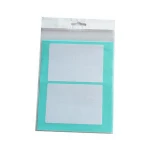 Free sample adhesive filing envelopes accessories label