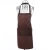 Import Free Shipping Customized Your Logo 2 Front Pockets Plain Color Comfortable Unisex Cheap Kitchen Apron from China