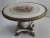 Import French ceramic inlaid copper hall table European-style small round table hand-painted ceramics with copper crafts home decoratio from China