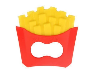 French Fries Baby Silicone Teethers