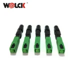 FTTH SC/ APC Fast Connector Fiber Optic Fast Installation Connector Splice on Connector