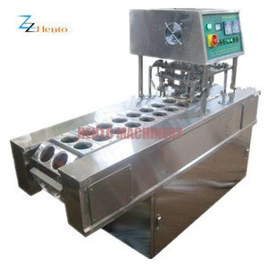 Full Automatic Chips paper cup filling Sealing Machine for Sale