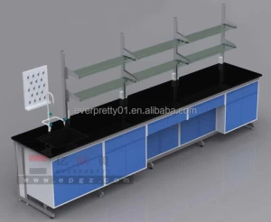 Full Steel lab bench Laboratory Furniture Lab equipment On Sales