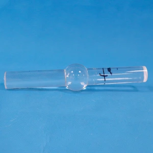 Fused quartz glass rod or ingot
