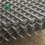 Galvanized / aluminum diamond hole trailer flooring expanded metal mesh