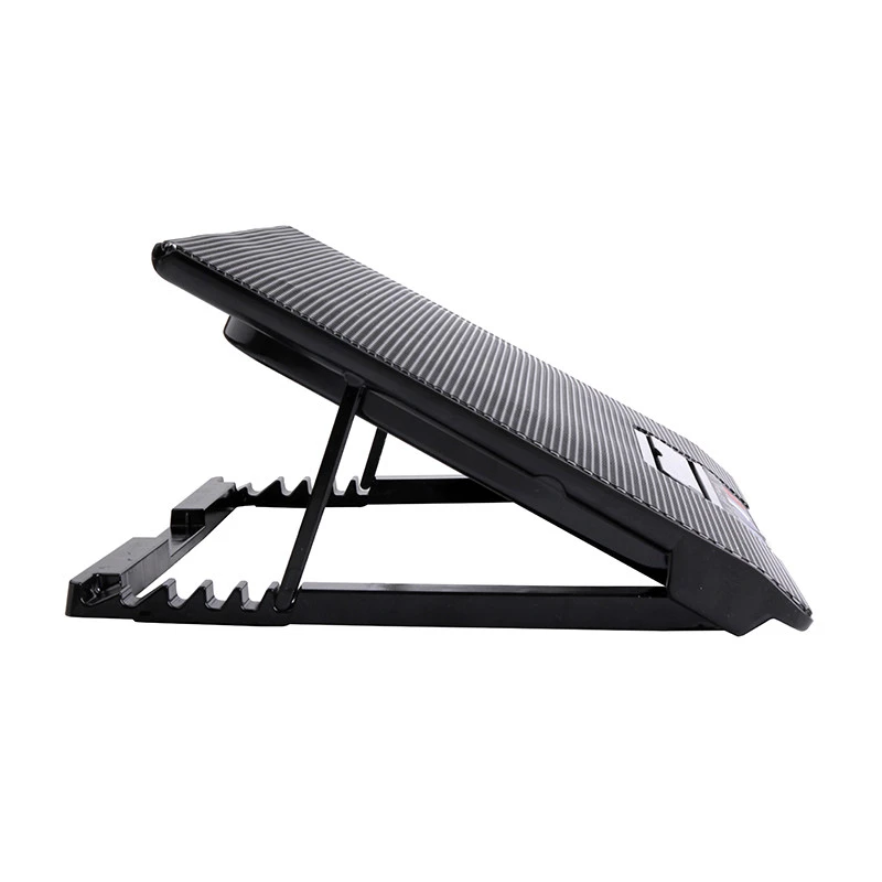 Gaming laptop cooling pad foldable laptop tablet stand with cooling fan metal cooling ergonomic laptop stand