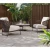 Import Garden sets waterproof patio lounge brushed aluminum outdoor furniture from China