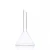Import Glass Conical Funnel Cheap Wholesale Laboratory 60mm 90mm 120mm Conical Filter Borosilicate Glass Funnel from China