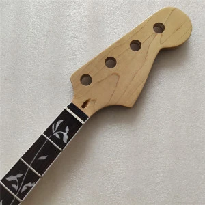 Gloss Canadian maple 20 fret JB bass neck part rosewood fingerboard 4 string Electric guitar  neck replacement