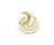 Import Gold Plated Wedding White Pearl Hair Twists Swirls Pins Spirals Star Hair pins from China