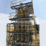 Gold Spiral Chute The Brand JXSC Spiral Mineral Ore Washer With Low Depletion