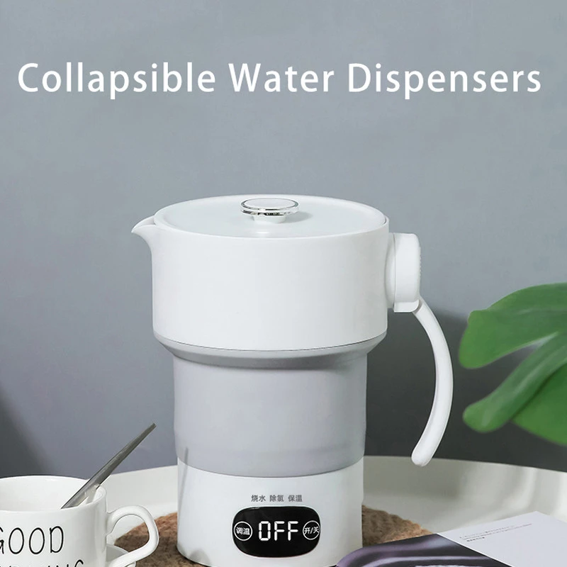 GOOD GEJI Foldable storage hot water portable thermal silicone Travel can carry  mini water dispenser