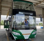 Good supply Half Open Top Double Decker Bus for Sale