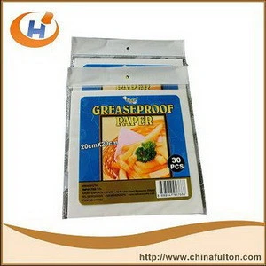 Greaseproof  paper with  Grease Resistant  Wraps & Basket  Liners