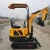 Import groundhog mini excavator 1 ton for trailer from China