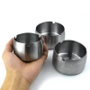 Guangzhou metal windproof  ash tray cigarette ashtray for restaurant hotel bar use
