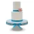 Import GUANHONG Factory Supply Ceramic Wedding Cake Stand with Ribbon Bakeware from China