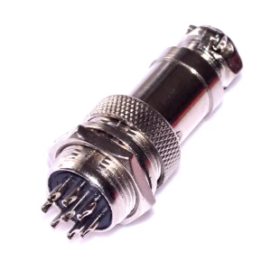 GX16 M16 quick connectors for air 8 pin Metal connector plug+socket coupler