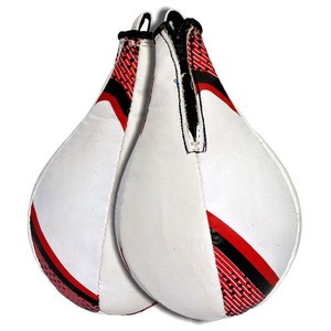 Gym Equipment Boxing Punching Speed Ball / Bag Made From Leather