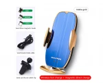 H8 Infrared Sensor Automatic Clamping Cell Phone Super Charger 15W Fast Charging Magnetic Car Holder Qi H8 Wireless Car Charger