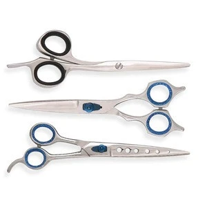 Hair scissors customize available barber shear multi color hair