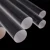 Import Hand Hammered Singingbowl Tapered End Polished Clear Glass Laboratory Grown Cultured Quartz Crystal Quartz Rods from China