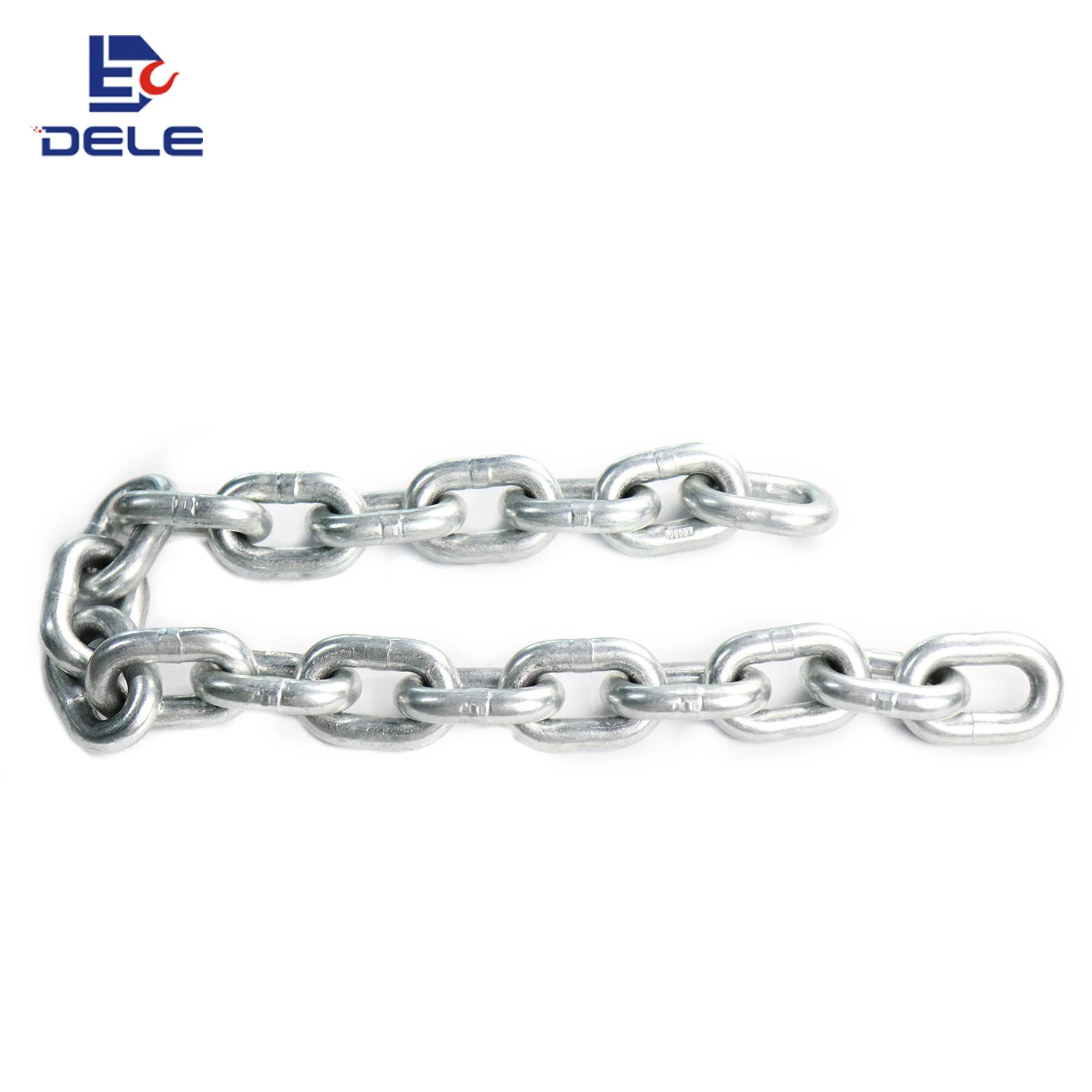 Hangzhou DELE Hot Dip  Iron Long 10mm Galvanized Lifting Link Chain