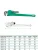 Import HANS.w 10 inch Heavy-Duty Straight Pipe Wrench, Adjustable Plumbing Wrench, Green, Malleable Cast Iron Handle from China