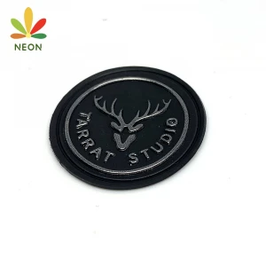 Hats Labels Maker New Design Custom 3D Raised TPU Logo PU Leather Jacket Patches and Badges