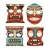 Import Hawaiian Ghost Spectrum Party Supplies Facepiece Funny Birthday Decoration Set from China