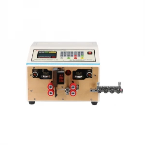 HC-515A electric  copper wire cutting stripping machine automatic  power wire stripping machine wires peeler/debarker