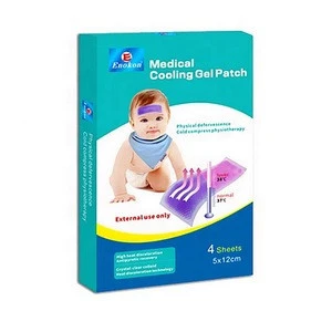 health care fever headache pain hot temperature relief cool fever cooling gel patch