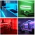 Import High Brightness 1M -5M 5050 DC5V IP65 Flexible RGB TV Backlight kit Waterproof led Strip Light with 44 Key IR Remote Controller from China