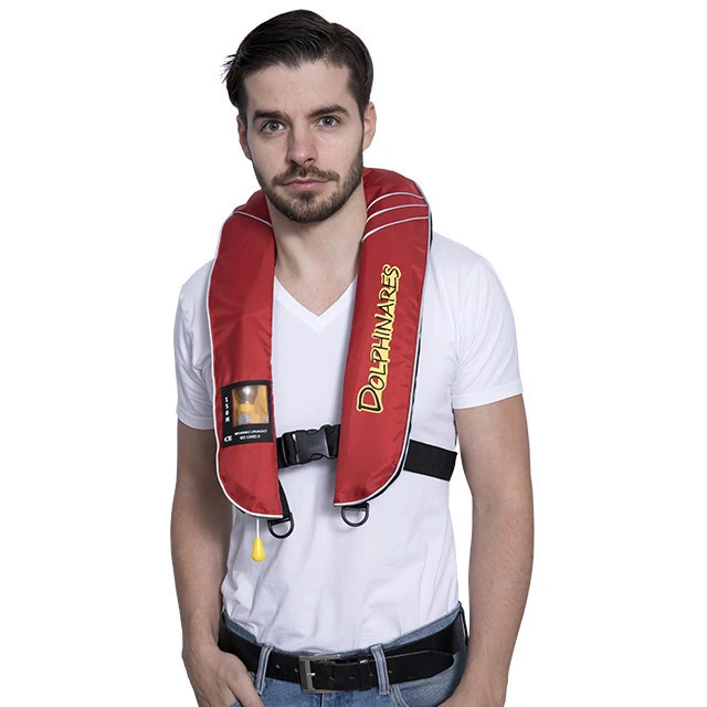 High Buoyancy Life Vest Swim Vest Portable Adult Inflatable Safety Rescue Life Jacket