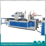 High efficient automatic folding carton box gluing machine
