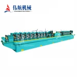 High Frequency Automatic Steel Tube Mill Line Stainless Steel Pipe Making Machine With CE Certificate