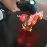 High precisionn 3d laser car scanner for cnc