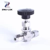 High pressure needle valve in stainless steel 316