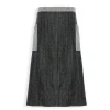 high quality 100% cotton denim  long  bistro aprons  with manufacturer for restaurant and bar uniforms