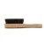 Import High Quality 100% Natural Boar Bristle Wooden Black long handle curved  wave brush from China