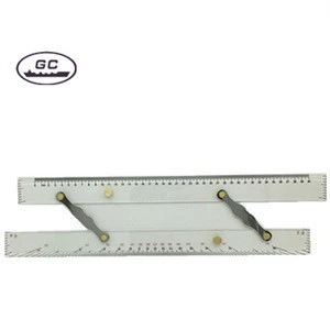 High Quality 450mm 600mm Marine Nautical Acrylic Parallel Ruler with Customized Service