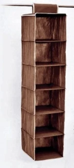High Quality 6 shelf Hanging Closet Organiser TM-HG6