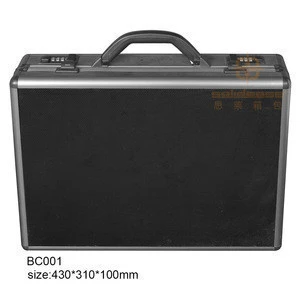 high quality aluminum laptop box custom  briefcase with ODM lining for laptop tool and equipment