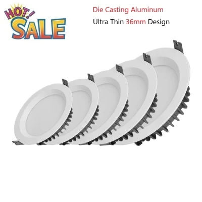 High Quality Aluminum Recessed Commercial Store 12W LED Downlight