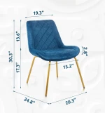 High Quality ARTOS Vera Dining Room Furniture Silla Comedor Velvet Dining Chair